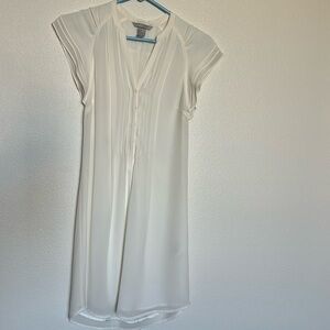 H&M White Casual Dress SIZE 2